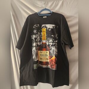 Shaka Wear 2XL Hennything Is Possible Black Graphic Tee Shirt Double Sided‎